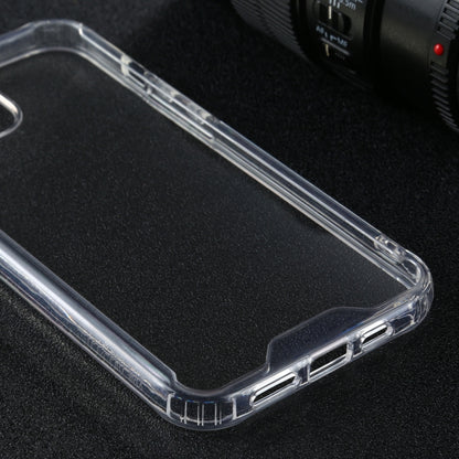 For iPhone 12 Pro Max Four-corner Shockproof Transparent TPU + PC Protective Case by buy2fix