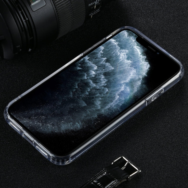 For iPhone 11 Four-corner Shockproof Transparent TPU + PC Protective Case by buy2fix