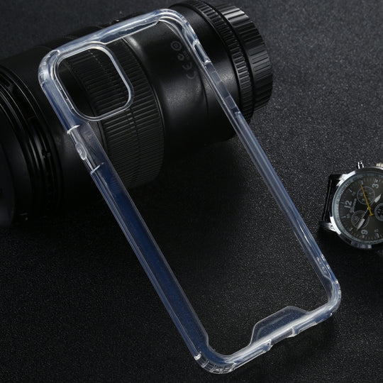 For iPhone 11 Pro Max Four-corner Shockproof Transparent TPU + PC Protective Case