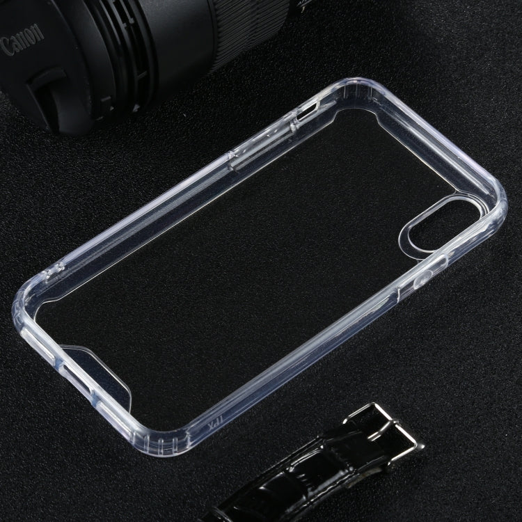 For iPhone X / XS Four-corner Shockproof Transparent TPU + PC Protective Case by buy2fix