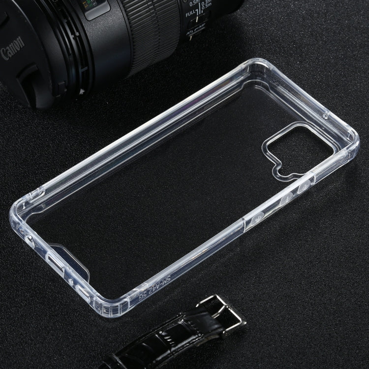 For Samsung Galaxy A42 5G Four-corner Shockproof Transparent TPU + PC Protective Case by buy2fix
