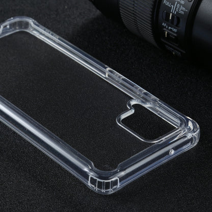 For Samsung Galaxy A42 5G Four-corner Shockproof Transparent TPU + PC Protective Case by buy2fix