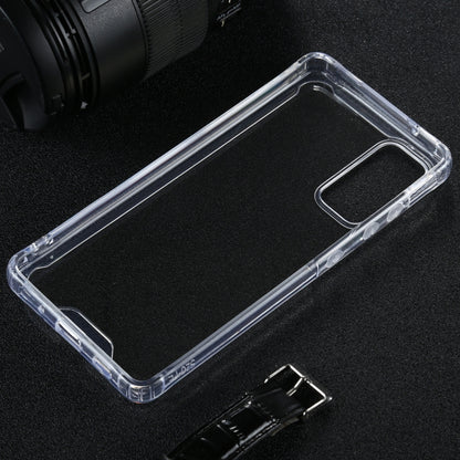 For Samsung Galaxy S20 FE 5G Four-corner Shockproof Transparent TPU + PC Protective Case by buy2fix
