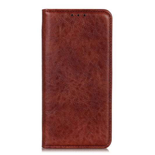 For OPPO A9 (2020) Magnetic Retro Crazy Horse Texture Horizontal Flip Leather Case with Holder & Card Slots(Brown) by buy2fix
