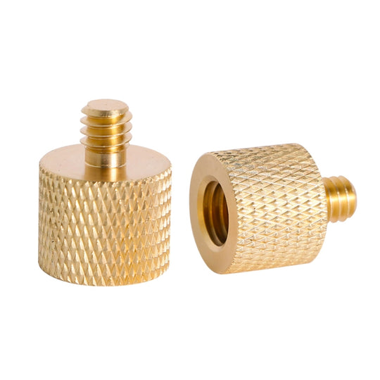 BEXIN LS083 2 pièces filetage femelle 1/4 pouce vers vis de conversion mâle 3/8 pouce