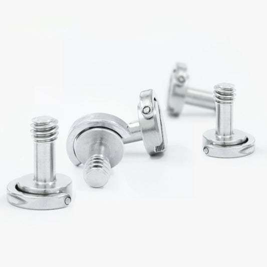 BEXIN LS095 2 PCS D Ring Screws Camera Plate Mount 1/4 inch Quick Release Screws by BEXIN