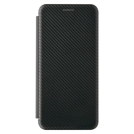 For Motorola Moto E7 Power Carbon Fiber Texture Horizontal Flip TPU + PC + PU Leather Case with Card Slot(Black) by buy2fix