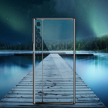 For Huawei Mate Xs TPU + Plating Protective Case(Black) by buy2fix