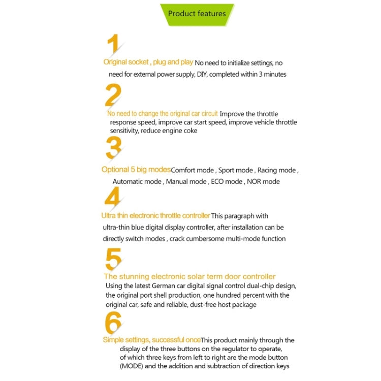 For Honda Jazz 2009-2014 TROS KS-5Drive Potent Booster Electronic Throttle Controller by TROS