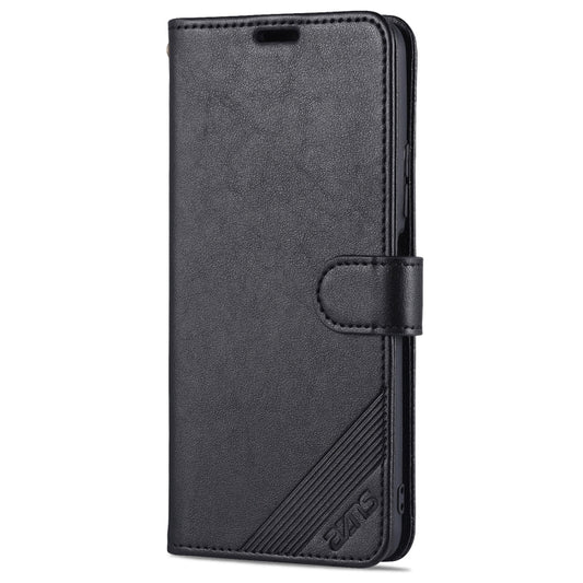 For Xiaomi Poco F3 AZNS Sheepskin Texture Horizontal Flip Leather Case with Holder & Card Slots & Wallet(Black) by AZNS