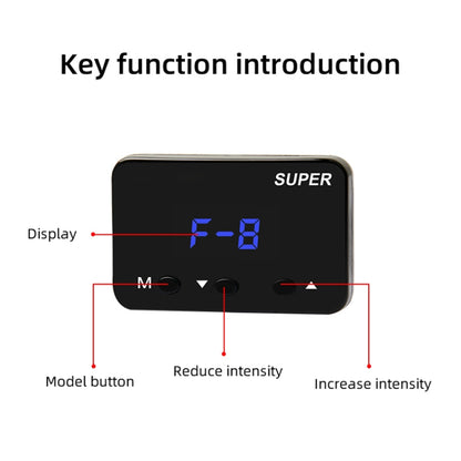 For Jeep Wrangler JK 2007-2017 Car Potent Booster Electronic Throttle Controller - In Car by buy2fix | Online Shopping UK | buy2fix