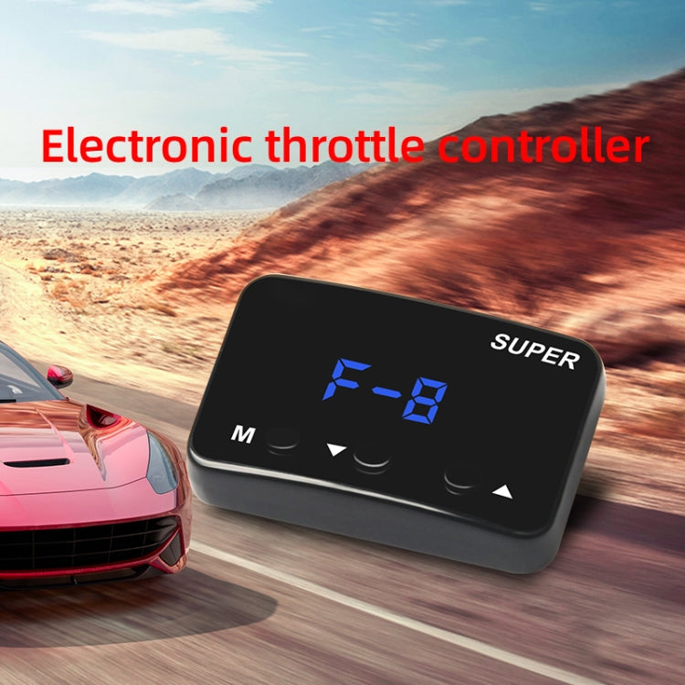 For Audi S7 2012- Car Potent Booster Electronic Throttle Controller - In Car by buy2fix | Online Shopping UK | buy2fix