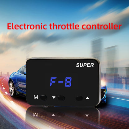 For Peugeot RCZ 2010- Car Potent Booster Electronic Throttle Controller - In Car by buy2fix | Online Shopping UK | buy2fix