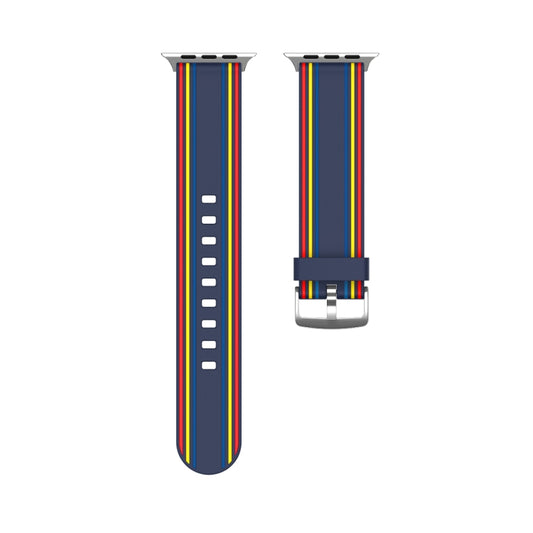 Silicone Replaceable Watch Band For Apple Watch Series 7 45mm / 6 & SE & 5 & 4 44mm / 3 & 2 & 1 42mm(13) by buy2fix