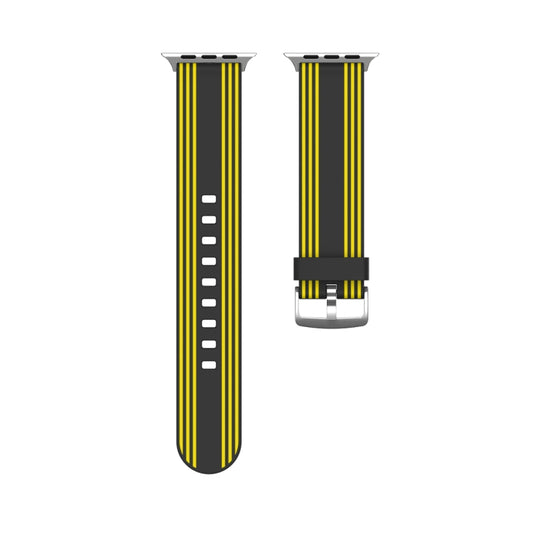 Silicone Replaceable Watch Band For Apple Watch Series 9&8&7 41mm / SE 3&SE 2&6&SE&5&4 40mm / 3&2&1 38mm(3) by buy2fix
