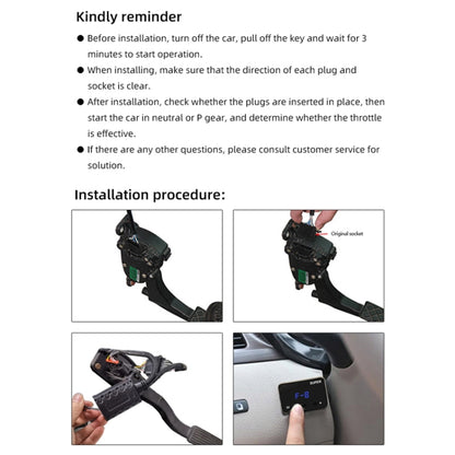 For Mitsubishi Outlander 2007- Car Potent Booster Electronic Throttle Controller - In Car by buy2fix | Online Shopping UK | buy2fix