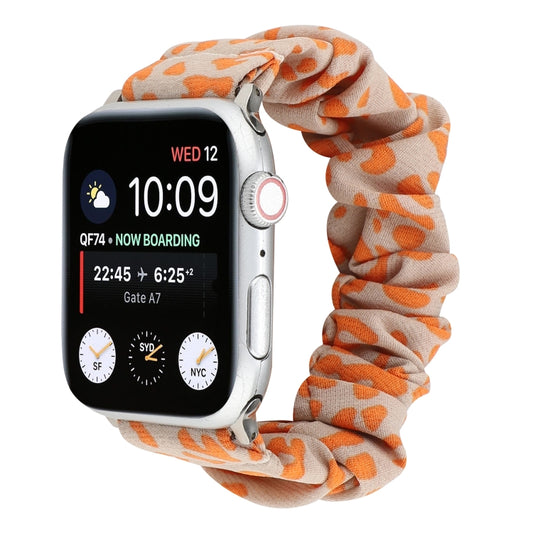 Fabric Hair Ring Watch Band For Apple Watch Series 9&8&7 41mm / SE 3&SE 2&6&SE&5&4 40mm / 3&2&1 38mm(10) by buy2fix