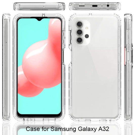 For Samsung Galaxy A32 4G Shockproof Highly Transparent PC+TPU Protective Case by buy2fix
