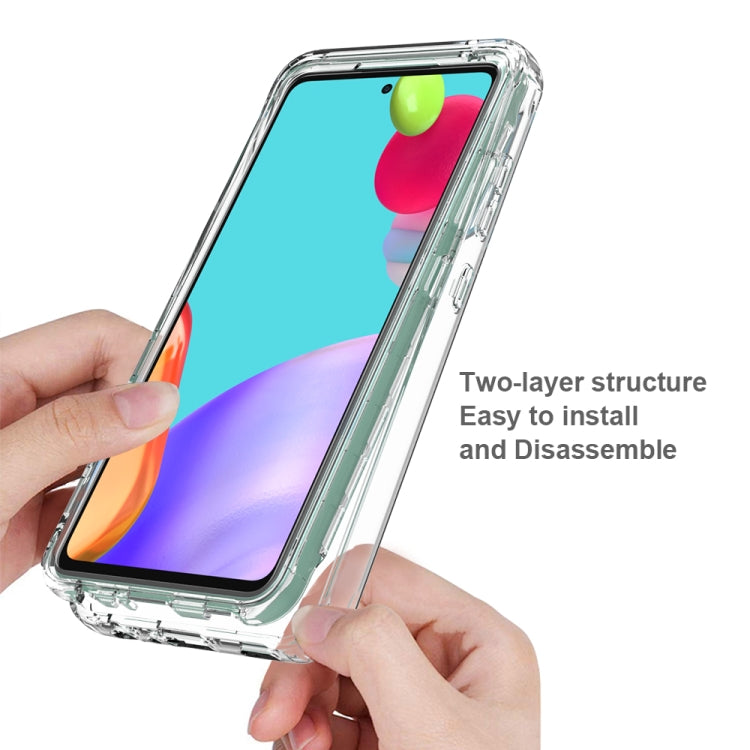 For Samsung Galaxy A52 5G / 4G Shockproof Highly Transparent PC+TPU Protective Case by buy2fix