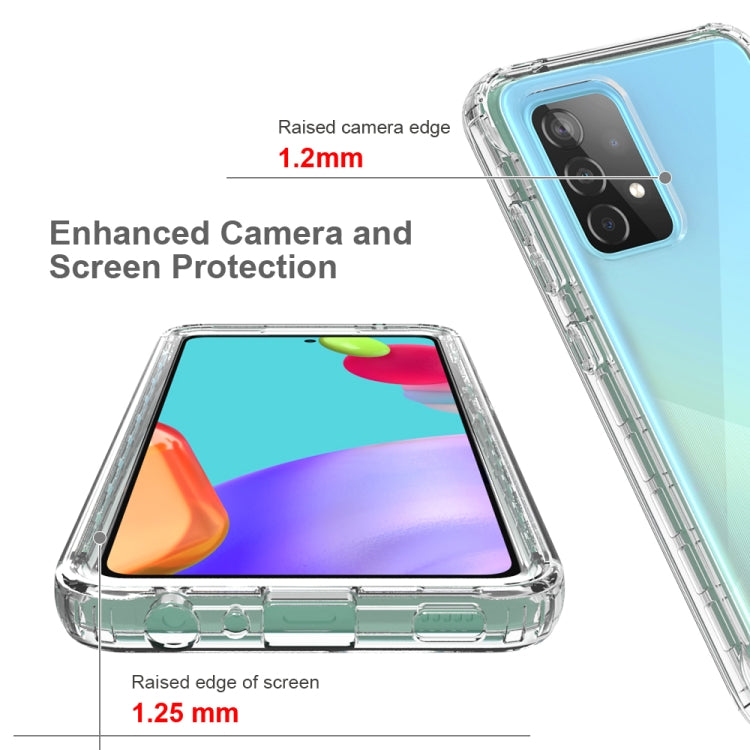 For Samsung Galaxy A52 5G / 4G Shockproof Highly Transparent PC+TPU Protective Case by buy2fix