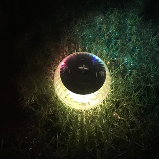 Solar Power Outdoor Pool Floating Ball Waterproof Light Garden Decoration Lamp(Warm Light)