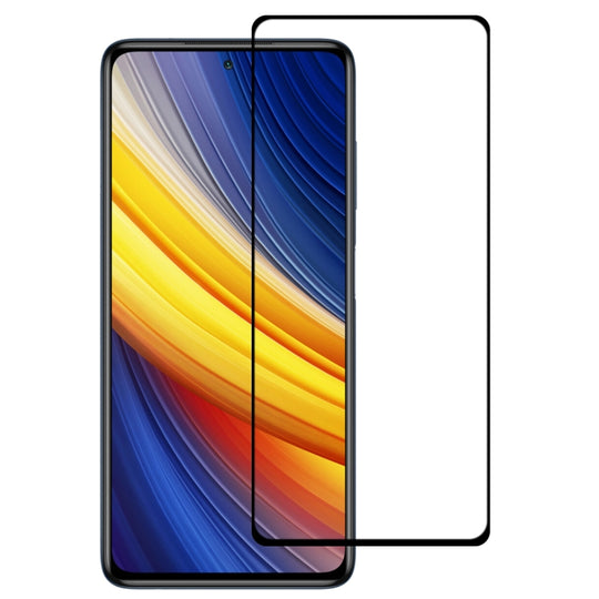 For Xiaomi Poco X3 Pro Full Glue Full Screen Tempered Glass Film