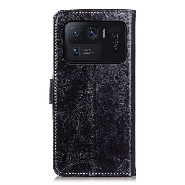 For Xiaomi Mi 11 Ultra Retro Crazy Horse Texture Horizontal Flip Leather Case with Holder & Card Slots & Photo Frame & Wallet(Black) by buy2fix