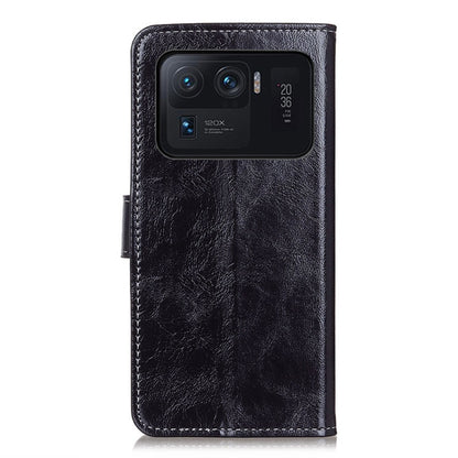 For Xiaomi Mi 11 Ultra Retro Crazy Horse Texture Horizontal Flip Leather Case with Holder & Card Slots & Photo Frame & Wallet(Black) by buy2fix