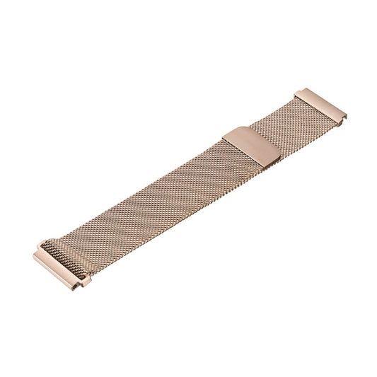 20mm Milanese Stainless Steel Replacement Watchband for Amazfit GTS / Amazfit GTS 2(Rose Gold) by buy2fix