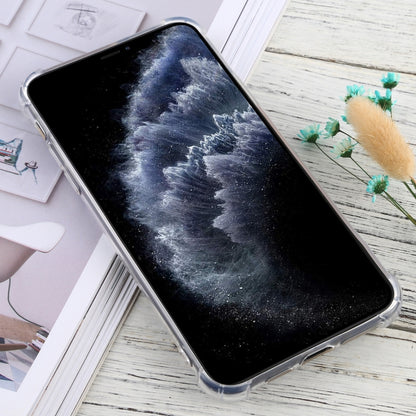 For iPhone 11 Pro Four-Corner Anti-Drop Ultra-Thin TPU Case(Transparent) by buy2fix