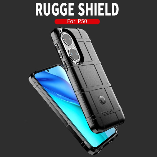 For Huawei P50 Full Coverage Shockproof TPU Case(Black) by buy2fix