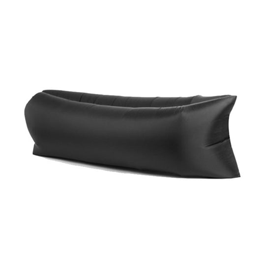 Outdoor Portable Lazy Water Inflatable Sofa Beach Grass Air Bed, Size: 200 x 70cm(Black) by buy2fix