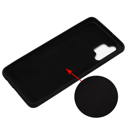 For Samsung Galaxy A32 4G Solid Color Liquid Silicone Dropproof Full Coverage Protective Case(Black) by buy2fix
