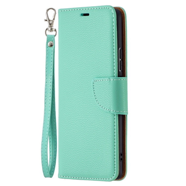 For Xiaomi Redmi Note 10 Pro Litchi Texture Pure Color Horizontal Flip Leather Case with Holder & Card Slots & Wallet & Lanyard(Green) by buy2fix