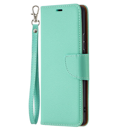 For Xiaomi Redmi Note 10 Pro Litchi Texture Pure Color Horizontal Flip Leather Case with Holder & Card Slots & Wallet & Lanyard(Green) by buy2fix