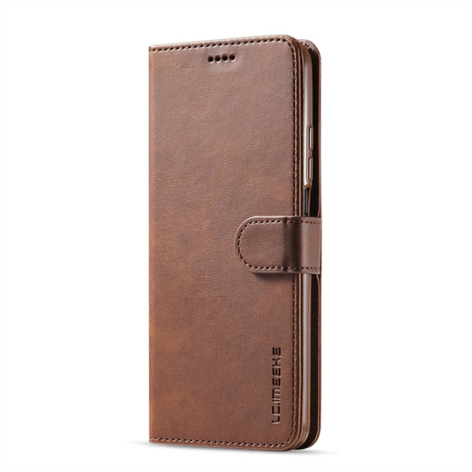 For Xiaomi Redmi Note 10 / Note 10S LC.IMEEKE Calf Texture Horizontal Flip Leather Case with Holder & Card Slots & Wallet(Brown) by LC.IMEEKE