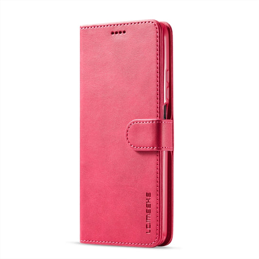 For Xiaomi Redmi Note 10 / Note 10S LC.IMEEKE Calf Texture Horizontal Flip Leather Case with Holder & Card Slots & Wallet(Red) by LC.IMEEKE