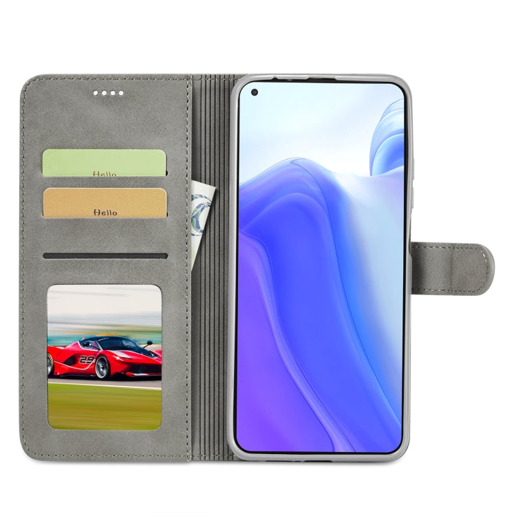 For Xiaomi Redmi Note 10 / Note 10S LC.IMEEKE Calf Texture Horizontal Flip Leather Case with Holder & Card Slots & Wallet(Grey) - Xiaomi Cases by LC.IMEEKE | Online Shopping UK | buy2fix