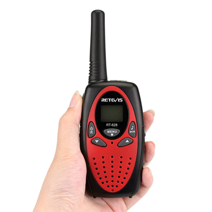 1 Pair RETEVIS RT628 0.5W US Frequency 462.550-467.7125MHz 22CHS Handheld Children Walkie Talkie(Red) - Children by RETEVIS | Online Shopping UK | buy2fix