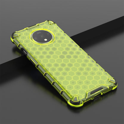 For OnePlus 7T Shockproof Honeycomb PC + TPU Case(Green) by buy2fix