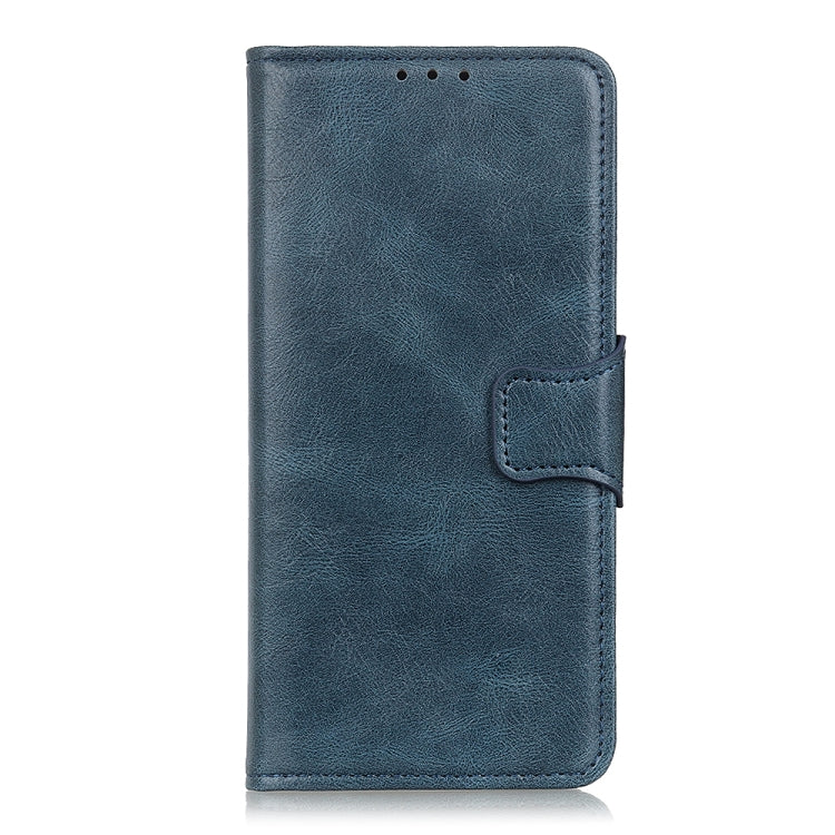 For Xiaomi Mi 11 Ultra Mirren Crazy Horse Texture Horizontal Flip Leather Case with Holder & Card Slots & Wallet(Blue) by buy2fix