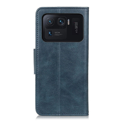 For Xiaomi Mi 11 Ultra Mirren Crazy Horse Texture Horizontal Flip Leather Case with Holder & Card Slots & Wallet(Blue) by buy2fix