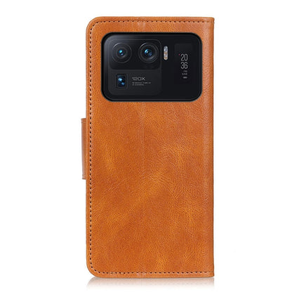 For Xiaomi Mi 11 Ultra Mirren Crazy Horse Texture Horizontal Flip Leather Case with Holder & Card Slots & Wallet(Brown) by buy2fix