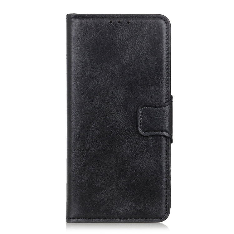 For Xiaomi Redmi Note 10 4G Mirren Crazy Horse Texture Horizontal Flip Leather Case with Holder & Card Slots & Wallet(Black) by buy2fix