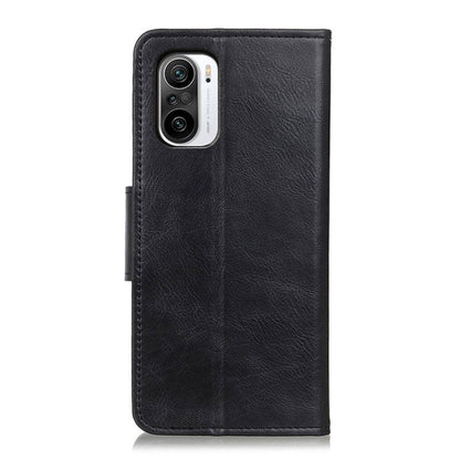 For Xiaomi Redmi Note 10 4G Mirren Crazy Horse Texture Horizontal Flip Leather Case with Holder & Card Slots & Wallet(Black) by buy2fix