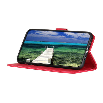 For Xiaomi Poco M3 Pro 4G / Poco M3 Pro 5G / Redmi Note 10 5G KHAZNEH Retro Texture PU + TPU Horizontal Flip Leather Case with Holder & Card Slots & Wallet(Red) by buy2fix