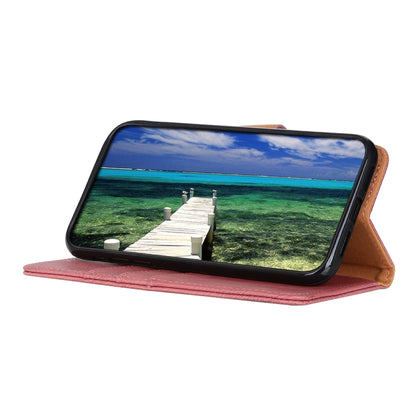 For Xiaomi Poco M3 Pro 4G / Poco M3 Pro 5G / Redmi Note 10 5G KHAZNEH Cowhide Texture Horizontal Flip Leather Case with Holder & Card Slots & Wallet(Pink) by buy2fix