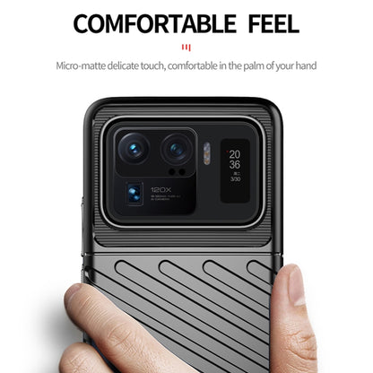 For Xiaomi Mi 11 Ultra Thunderbolt Shockproof TPU Protective Soft Case(Blue) by buy2fix