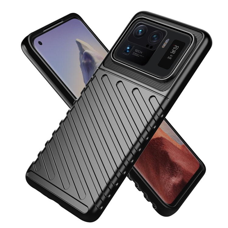 For Xiaomi Mi 11 Ultra Thunderbolt Shockproof TPU Protective Soft Case(Blue) by buy2fix