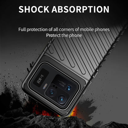 For Xiaomi Mi 11 Ultra Thunderbolt Shockproof TPU Protective Soft Case(Blue) by buy2fix